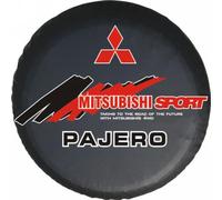 WACDXST Copertura Ruota di scorta Auto, per Mitsubishi Pajero 2019-2023 Impermeabile e Antipolvere AntiGraffio Copertura della Ruota di Scorta Copriruota,C16in