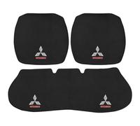 WACDXST Cuscino Sedile Auto, per Mitsubishi Carisma Pajero 4 L200 Lancer Guidatore Antiscivolo e AntiGraffio Anteriore Posteriore Coprisedile Impermeabile,B 3 PCS