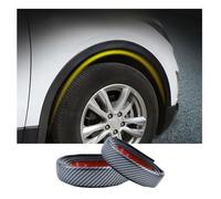 WACDXST Protezione Passaruota Auto, per Fiat Panda 312 319 2012-2022 2023 2024 2025 Sopracciglia Ruota Copriruota Auto Parafango Allargamento Universale