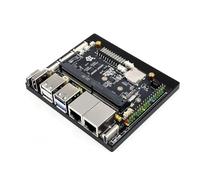 Waceshare Luck-fox Core3576 Edge Computing Development Board, Rockchip RK3576 Octa-Core 2.2GHz Processor, Features A Big.Little Architecture, 6 Tops Computing Power NPU, 4GB RAM, 32GB eMMC Flash