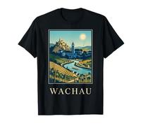 Wachau Austria Valle del Danubio Viaggi Art Maglietta