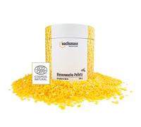 Wachsmann 100% cera d'api pura, 500 g di pastiglie per cosmetici naturali, candele, e teli di cera d'api - qualità tedesca - Certificato Cosmos Natural