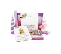 Wachsmann Set fai da te per candele in cera d’api, realizza 10 candele naturali, kit creativo colorato per bambini e adulti, lastre e stoppini inclusi, prodotto in Germania