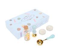 Wachssiegelstempel-Set, klares Muster, komfortabel