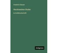 Wachtmeister Studer: in Großdruckschrift
