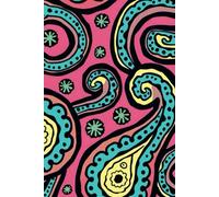 Wacky Fun Paisley - Gratitude Journal - A Journey of Daily Appreciation: 6 X 9 inches 200 Pages, 3 entries per page