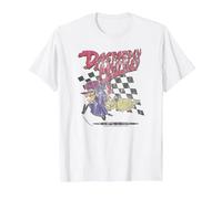 Wacky Races Dastardly And Muttley on Gray Maglietta, Uomo, Bianco, 3XL