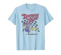 Wacky Races Dastardly And Muttley on Gray Maglietta, Uomo, Celeste, M