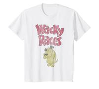 Wacky Races Muttley Maglietta, Bambini, Bianco, 10 Anni