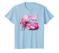 Wacky Races Penelope Pitstop Hi Y'All Maglietta, Bambini, Celeste, 8 Anni