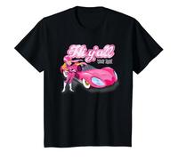 Wacky Races Penelope Pitstop Hi Y'All Maglietta, Bambini, Nero, 6 Anni