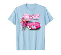 Wacky Races Penelope Pitstop Hi Y'All Maglietta, Uomo, Celeste, XXL