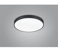 Plafoniera WACO LED dimmerabile D.50cm metallo nero627415032