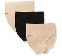 Wacoal B Slip Lisci Confezione da 3 Mutande da Uomo, Sabbia, Sabbia, Nero, L Donna