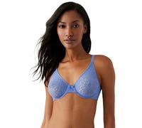 Wacoal Halo Lace Unlined Convertible Underwire Bra Reggiseno, Opaque, Ortensia Blu, 3C Donna