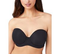 Wacoal Red Carpet Lightly Padded Full Coverage Underwire Strapless Bra, 854119 Corsetto, Black, 4D Donna