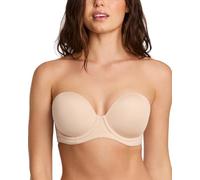 Wacoal, Red Carpet Strapless Bra, Donna, Sabbia | Leggermente imbottito, ferretto, copertura completa, stile multi-modo, cinghie rimovibili
