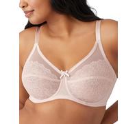 Wacoal Reggiseno con Ferretto a Figura Intera retrò Chic Altamente Coprente, Trasparente, Polvere di Rose, 6E Donna