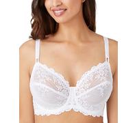 Wacoal - Reggiseno sportivo con ferretto da donna White 3DD