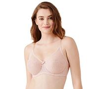 Wacoal Retro Chic Full Figure Underwire Bra Reggiseno Altamente Coprente, Polvere di Rose, 3DD Donna