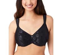 Wacoal Awareness Unlined Underwire Full Coverage Bra, 85567 Reggiseno Altamente Coprente, Opaco, Nero, 4D (Taglia Produttore: 36D) Donna