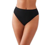 Wacoal Women's B-Smooth Hi-Cut Panty, Black, X-Large