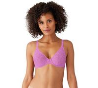 Wacoal Women's Halo Lace Unlined Convertible Underwire Bra, First Bloom, 34DD