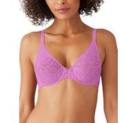 Wacoal Women's Halo Lace Unlined Convertible Underwire Bra, First Bloom, 38DD