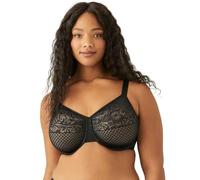 Wacoal Women's Visual Effects Unlined Full Coverage Underwire Minimizer Bra, 857210, Black