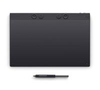 Wacom Intuos Pro Large è una tavoletta con penna Wacom Pro Pen 3, pensata per professionisti di montaggio video, modellazione 3D e animazione, offrendo precisione e massimo controllo