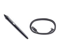 Wacom Pro Pen 2 (KP504E), Compatible con Intuos Pro, Cintiq, Cintiq Pro & Mobile