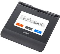 Wacom Signature Pad con display LCD a colori e crittografia all'avanguardia | Include penna cordless senza batteria e sign pro PDF per firme biometriche sicure su LCD a colori da 5" ad alta risoluzione