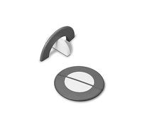 Wacom Supporto One, Compatibile One 12 One 13 Touch, Design Magnetico, Bianco e Grigio
