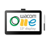 Wacom Tablet da disegno One 13 Touch con schermo, 13,3 pollici HD full-laminato, con software creativo e formazione, tablet da disegno grafico per Mac, Windows PC, Chromebook