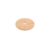 Wacredo Tappetino di cocco rotondo/protezione invernale e antigelo per piante in vaso, protezione per piante in 100% fibre di cocco, disco per pacciamatura (20 cm - 80 cm Ø) (Ø 25 cm, 1 pezzo)