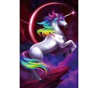 WACYDSD Puzzle 1000 Pezzi Puzzle 3D Cavallo da Sogno Unicorno Animale Bambino Fai da Te Moderna Arte della Parete Decorazioni per La Casa