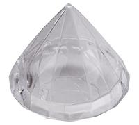 Wadakada 12PZ Trasparente Diamante Candy Box per Nozze Scatola Regalo del Partito Scatola Trasparente Contenitore di Plastica Casa del Regalo della Decorazione