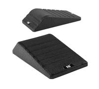 Wadakada Blocco A Cuneo Squat A Cuneo da Yoga Professionale 2 PCS Non Slittamento per Le Attrezzature per Allevamenti del Polpaccio Rampa della Tavola Inclinata Nera