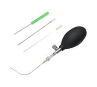 Wadakada Easy Egg Blower Strumento per Svuotare Le Uova - Pompa per Uova A Foro Singolo e Trapano Kit per Decorare Le Forniture per La Produzione di Uova di Pasqua
