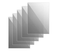 Wadakada Pellicola Polarizzatore Lineare Foglio di Pellicola Polarizzante per Filtro Polarizzato LCD/LED per Fotografia di Polarizzazione 5 Pezzi (Adesivo)