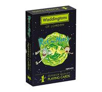 Winning Moves Playing Cards Waddingtons-Carte da gioco Rick and Morty, Colore, Taglia unica, WM00039-EN1-12