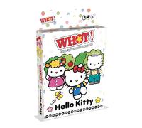 Winning Moves Hello Kitty WHOT! A turno, forme assortite, numeri, classico gioco di famiglia, gioco di viaggio, ottimo regalo per bambini dai 5 anni in su