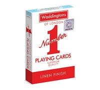 Waddingtons Number 1 Gioco di carte da gioco, gioca con un mazzo di carte rosso o blu, ottimo compagno di viaggio, regali e giocattoli per ragazzi, ragazze e adulti.
