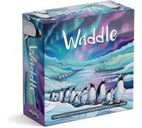 Waddle | Abstract Strategy Board Game | Fast-Paced Area Control for 2-5 Players | Ages 7+ | 15-Min Playtime | 1-Minute to Teach Series