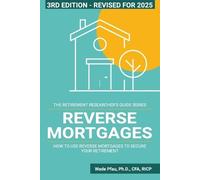 Wade D Pfau Reverse Mortgages (Tascabile) Retirement Researcher Guide
