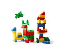 Wader 41294 - Blocchi da Costruzione Kids Blocks, 50 Pezzi di Forme Diverse e Colori Vivaci, Inclusa Pratica Scatola in plastica con Maniglia, per Bambini a Partire dai 12 Mesi, Adatto Come Regalo