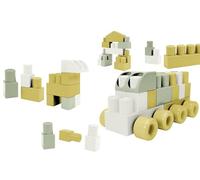 WADER 43110-Set Replay Big Blocks, Grandi Blocchi da Costruzione in plastica Riciclata, da 1 Anno in Poi, Multicolore, 43110
