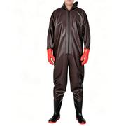 Wader da Pesca Impermeabili e Traspiranti, A Corpo Intero con Stivali Integrati; Ideali per Pesca A Mosca, Pesca al Colpo, Pesca in Mare, attività Agricole e Caccia.,B~b,43