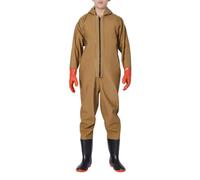 Wader da Pesca Impermeabili e Traspiranti, A Corpo Intero con Stivali Integrati; Ideali per Pesca A Mosca, Pesca al Colpo, Pesca in Mare, attività Agricole e Caccia.,A~b,43