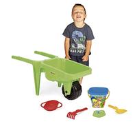 Wader Gigant Carriola Verde con Set da Sabbia